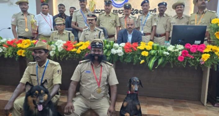 ಬೀದರ ಜಿಲ್ಲಾ ಪೊಲೀಸ ಸತತ ಎರಡನೆ ಸಲ ಈಶಾನ್ಯ ವಲಯ ಮಟ್ಟದ ಪೊಲೀಸ್ ಕರ್ತವ್ಯ ಕೂಟ-2024 ರಲ್ಲಿ 18 ಪದಕ ಪಡೆದು ಪ್ರಥಮ ಸ್ಥಾನ ಮತ್ತು ರಾಜ್ಯ ಮಟ್ಟದ ಸ್ಪರ್ದೆಗೆ ಆಯ್ಕೆ