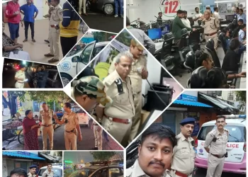 ಪೊಲೀಸ್ ಆಯುಕ್ತರಿಂದ 112 ಗಸ್ತುಗಳ ಪರಿಶೀಲನೆ