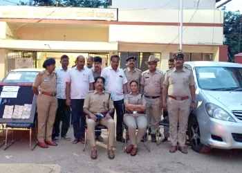 ಚನ್ನಗಿರಿ ಪೊಲೀಸರು 7 ಮಂದಿಯನ್ನು ಬಂಧಿಸಿ ಕಳವು ಮಾಡಿದ ನಗದನ್ನು ವಶಪಡಿಸಿಕೊಂಡಿದ್ದಾರೆ