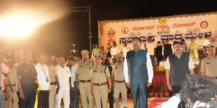 ಮೈಸೂರು ದಸರಾದಲ್ಲಿ ಗೃಹ ಸಚಿವ ಡಾ.ಜಿ.ಪರಮೇಶ್ವರ ಮೇಳವನ್ನು ಉದ್ಘಾಟಿಸಿದರು