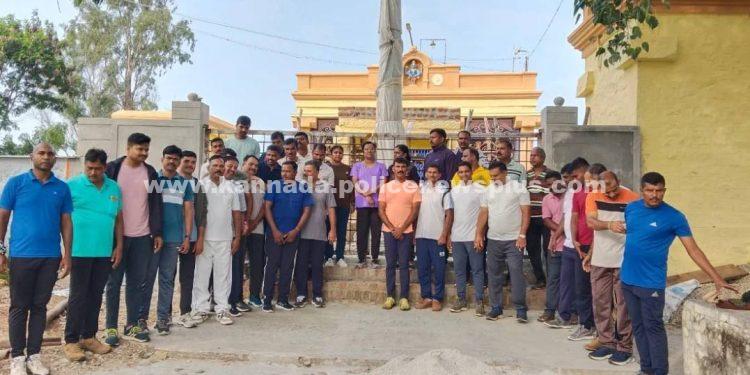 ಆರೋಗ್ಯ ಮತ್ತು ಸ್ವಾಸ್ಥ್ಯಕ್ಕಾಗಿ ಚಾಮರಾಜನಗರ ಪೊಲೀಸರು ಚಾರಣವನ್ನು ಆಯೋಜಿಸಿದ್ದಾರೆ