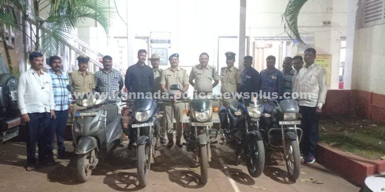 ಅಂತರ ಜಿಲ್ಲಾ ಬೈಕ್ ಕಳ್ಳತನವಾದ ಹುಬ್ಬಳ್ಳಿ ಪೊಲೀಸರು ಬಂಧಿಸಿದ್ದಾರೆ