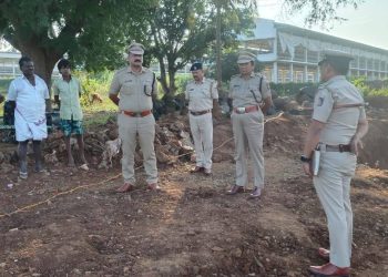 ಚಾಮರಾಜನಗರ ಪೊಲೀಸರಿಂದ ಪೋಕ್ಸೋ ಪ್ರಕರಣದ ಸ್ಥಳ ಪರಿಶೀಲನೆ