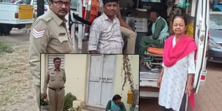 ಧಾರವಾಡ ಪೊಲೀಸರು ಕೆಸಿ ಪಾರ್ಕ್ ಬಳಿ ಮಾನಸಿಕ ಅಸ್ವಸ್ಥ ಮಹಿಳೆಯನ್ನು ರಕ್ಷಿಸಿದ್ದಾರೆ