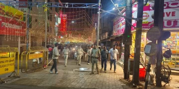 ಬೆಳಗಾವಿ ನಗರ ಆಯುಕ್ತರು ಪಾದಯಾತ್ರೆಯ ನೇತೃತ್ವ ವಹಿಸಿದ್ದಾರೆ