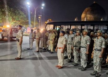 ಸಾರ್ವಜನಿಕ ಸುರಕ್ಷತೆ ಮತ್ತು ಜಾಗೃತಿ ಮೂಡಿಸಲು ಹೆಬ್ಬಾಳ ಮತ್ತು ಮಂಡಿಯಲ್ಲಿ ಮಾರ್ಗ ಮೆರವಣಿಗೆ ನಡೆಸಲಾಯಿತು