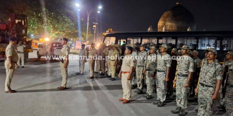 ಸಾರ್ವಜನಿಕ ಸುರಕ್ಷತೆ ಮತ್ತು ಜಾಗೃತಿ ಮೂಡಿಸಲು ಹೆಬ್ಬಾಳ ಮತ್ತು ಮಂಡಿಯಲ್ಲಿ ಮಾರ್ಗ ಮೆರವಣಿಗೆ ನಡೆಸಲಾಯಿತು