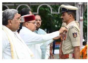 ಉಡುಪಿ ಅಧಿಕಾರಿಗೆ ಪದಕ