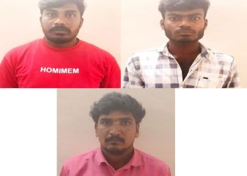 ಶಿರ್ವದಲ್ಲಿ ಇಸ್ಪೀಟ್ ಜುಗಾರಿ ದಾಳಿ — ಮೂವರು ಬಂಧನ