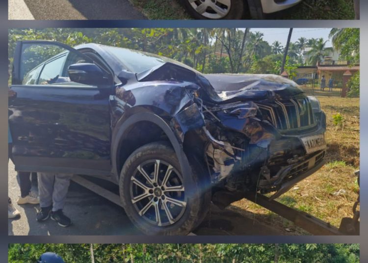 ಶಿರ್ವದಲ್ಲಿ ಮೂರು ಕಾರುಗಳ ಅವಘಡ: ಒಬ್ಬರಿಗೆ ಗಾಯ, ಪ್ರಕರಣ ದಾಖಲು