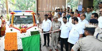ಉಡುಪಿ ಪೊಲೀಸ್ ಇಲಾಖೆಗೆ ಬೊಲೆರೋ ವಾಹನ ಹಸ್ತಾಂತರ