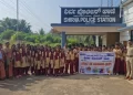 ಶಿರ್ವ: ಸೂರ್ಯ ಚೈತನ್ಯ ಶಾಲಾ ವಿದ್ಯಾರ್ಥಿಗಳಿಂದ ಪೊಲೀಸ್ ಠಾಣೆಗೆ ಭೇಟಿ