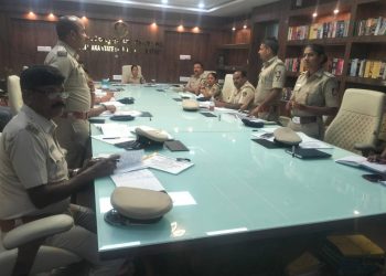 ಪೊಲೀಸ್ ಅಧಿಕಾರಿಗಳ ಅಪರಾಧ ಪರಿಶೀಲನಾ ಸಭೆ