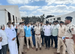 ಎಸ್‌ಪಿ ಸ್ಥಳ ಪರಿಶೀಲನೆ ಮತ್ತು ಮಾರ್ಗದರ್ಶನ