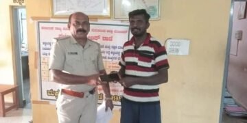 ತುಮಕೂರಿನಲ್ಲಿ ಕಳೆದುಹೋದ ಮೊಬೈಲ್ ವಾಪಸು