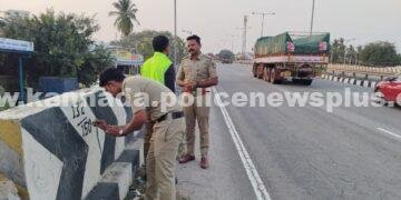 ತಾವರೆಕೆರೆ ಬ್ಲಾಕ್ ಸ್ಪಾಟ್ ಪರಿಶೀಲನೆ