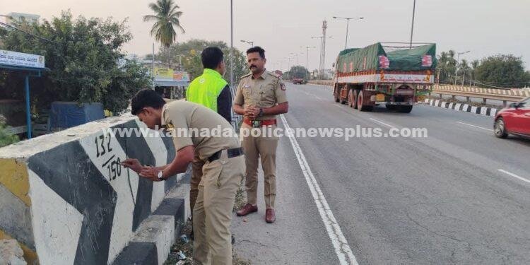 ತಾವರೆಕೆರೆ ಬ್ಲಾಕ್ ಸ್ಪಾಟ್ ಪರಿಶೀಲನೆ