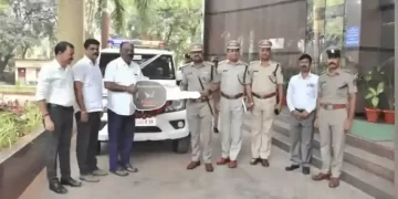 ಪೊಲೀಸ್ ಇಲಾಖೆಗೆ ಬೊಲೆರೋ ವಾಹನ ದೇಣಿಗೆ