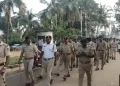 ತೆಪ್ಪೋತ್ಸವ ಶಾಂತಿಗಾಗಿ ಪೊಲೀಸ್ ರೂಟ್ ಮಾರ್ಚ್