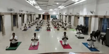 ಶಿವಮೊಗ್ಗ ಪೊಲೀಸರಿಗೆ ಯೋಗ ತರಬೇತಿ ಶಿಬಿರ