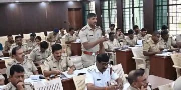 ಅಪರಾಧ ಅಂಕಿ ಅಂಶಗಳ ಕುರಿತು ಜಿಲ್ಲಾ ಪೊಲೀಸ್ ಮಾಸಿಕ ಸಭೆ