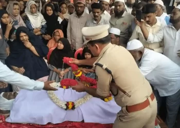 ಪೊಲೀಸ್ ಸಿಬ್ಬಂದಿಯ ಅಗಲಿಕೆ — ಇಲಾಖೆಯ ಸಂತಾಪ