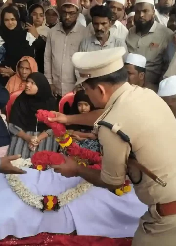 ಪೊಲೀಸ್ ಸಿಬ್ಬಂದಿಯ ಅಗಲಿಕೆ — ಇಲಾಖೆಯ ಸಂತಾಪ