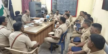 ತನಿಖಾ ಪ್ರಗತಿ ಪರಿಶೀಲಿಸಿದ ಅಧಿಕಾರಿಗಳು