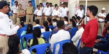 ದಾವಣಗೆರೆಯಲ್ಲಿ ಸಂಚಾರ ಜಾಗೃತಿ ಅಭಿಯಾನ