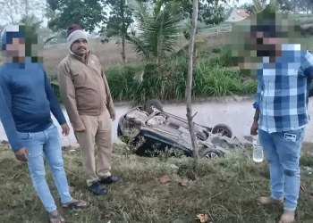 ಕಾರ್ ಅಪಘಾತಕ್ಕೆ 112 ತಕ್ಷಣ ಸ್ಪಂದನೆ