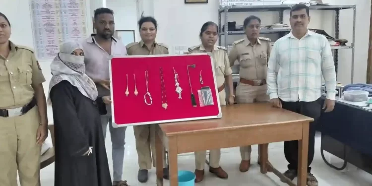 ಮೌಲ್ಯಯುತ ವಸ್ತುಗಳನ್ನು ಮರುಪಡೆಯಲು ದಾವಣಗೆರೆ ಪೊಲೀಸರ ಸಹಾಯ