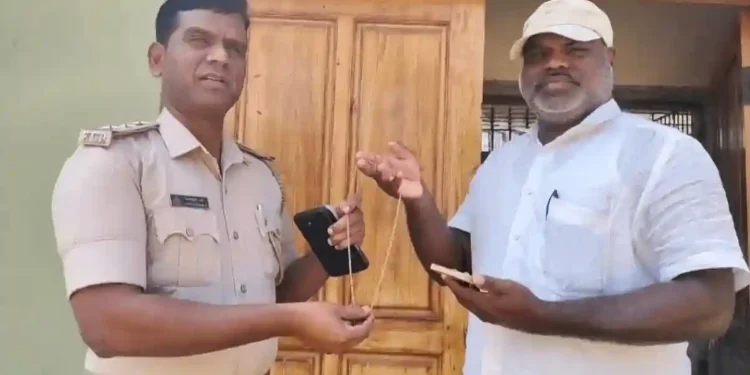 ಕಳೆದುಹೋದ ಚಿನ್ನದ ಸರ ಪತ್ತೆ; ಸಂಪರ್ಕಕ್ಕೆ ಮನವಿ