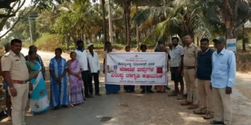 ಹೊನ್ನವಳ್ಳಿಯಲ್ಲಿ ಮಾದಕವಿರೋಧಿ ಜಾಗೃತಿ ಅಭಿಯಾನ