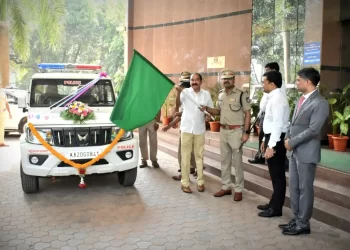 ಉಡುಪಿ ಪೊಲೀಸರಿಗೆ ಓಷನ್ ಪರ್ಲ್ ಗ್ರೂಪ್ ನಿಂದ ಬೊಲೆರೊ ಜೀಪ್ ಕೊಡುಗೆ