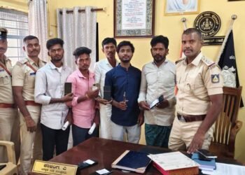 ಕಳೆದುಹೋದ ಐದು ಮೊಬೈಲ್‌ಗಳು ಯಶಸ್ವಿಯಾಗಿ ಪತ್ತೆಯಾಗಿವೆ.