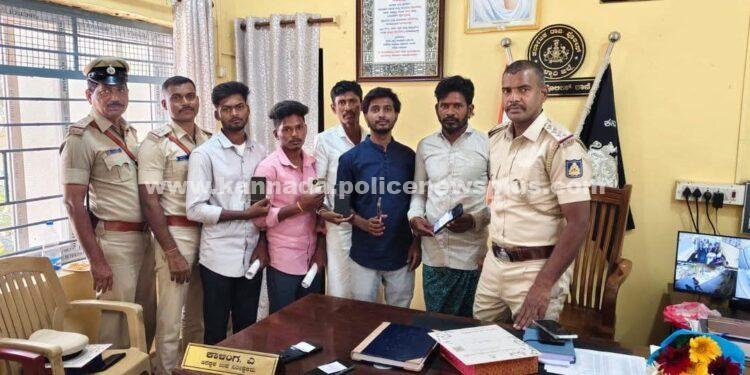 ಕಳೆದುಹೋದ ಐದು ಮೊಬೈಲ್‌ಗಳು ಯಶಸ್ವಿಯಾಗಿ ಪತ್ತೆಯಾಗಿವೆ.