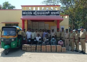 ಹದಡಿ ಪೊಲೀಸರ ಸಾಧನೆ