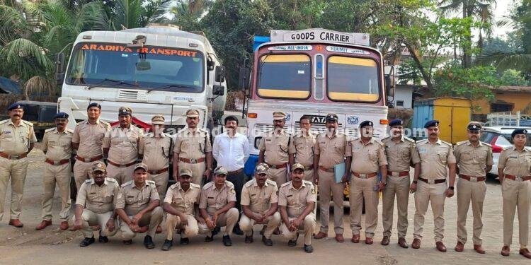 ನಕಲಿ ದಾಖಲೆ ಸೃಷ್ಟಿಸಿ ಮದ್ಯಸಾರ ಸಾಗಾಟ: 90 ಲಕ್ಷ ರೂ. ಮೌಲ್ಯದ ವಸ್ತುಗಳು ಅಬಕಾರಿ ಇಲಾಖೆ ವಶಕ್ಕೆ