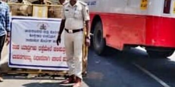 ಭಕ್ತರ ಪಾದಯಾತ್ರೆಗೆ ಸಂಚಾರ ವ್ಯವಸ್ಥೆ