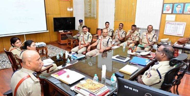 ಎಡಿಜಿಪಿ ಅಧ್ಯಕ್ಷತೆಯಲ್ಲಿ ವಲಯ ಅಪರಾಧ ಪರಿಶೀಲನೆ