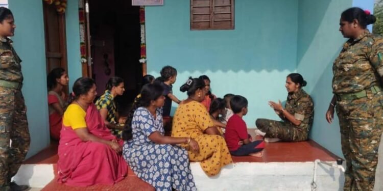 ಅಕ್ಕ ಪಡೆ ತಂಡದಿಂದ ಕಳ್ಳತನ ತಡೆಗಟ್ಟುವಿಕೆ ಕುರಿತು ಜಾಗೃತಿ ಕಾರ್ಯಕ್ರಮ