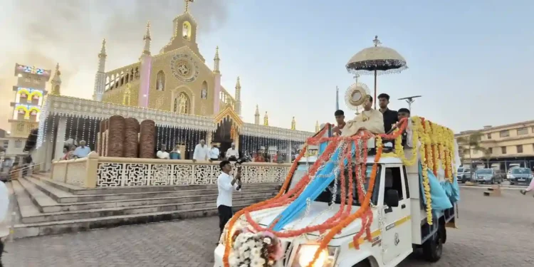 ಶಿರ್ವ: ಸಾವುದ್ ಅಮ್ಮನ ದೇವಾಲಯದ ಪರಮ ಪ್ರಸಾದ ಮೆರವಣಿಗೆ