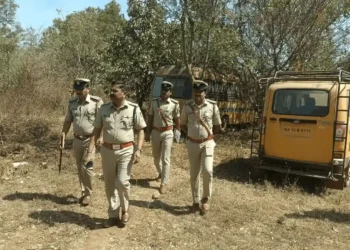 ಮಲೇಬೆನ್ನೂರು ಠಾಣೆಗೆ ಎಸ್‌ಪಿ ಭೇಟಿ