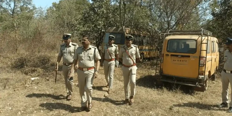 ಮಲೇಬೆನ್ನೂರು ಠಾಣೆಗೆ ಎಸ್ಪಿ ಭೇಟಿ