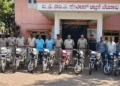 ಇಬ್ಬರು ದ್ವಿಚಕ್ರ ವಾಹನ ಕಳ್ಳರ ಬಂಧನ, 13 ಬೈಕ್ ಜಪ್ತಿ