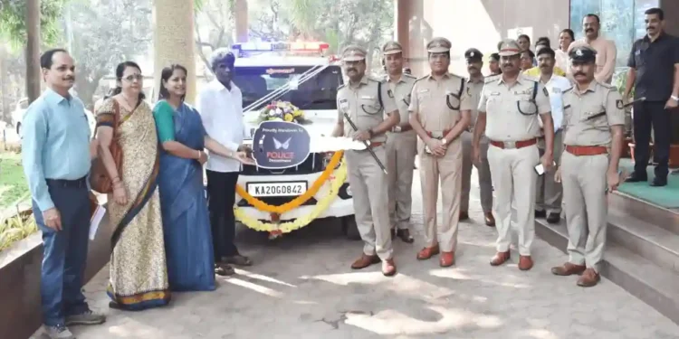 ಕೆಆರ್ಸಿಎಲ್ನಿಂದ ಪೊಲೀಸ್ಗೆ ಬೊಲೆರೋ ದಾನ