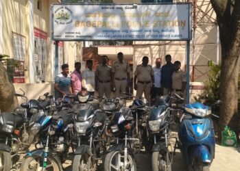 ಅಂತರರಾಜ್ಯ ದ್ವಿಚಕ್ರ ವಾಹನ ಕಳ್ಳನ ಬಂಧನ