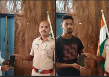 ಕದ್ದ ಮೊಬೈಲ್ ಫೋನ್ಗಳನ್ನು ಪೊಲೀಸರು ವಶಪಡಿಸಿಕೊಂಡಿದ್ದಾರೆ