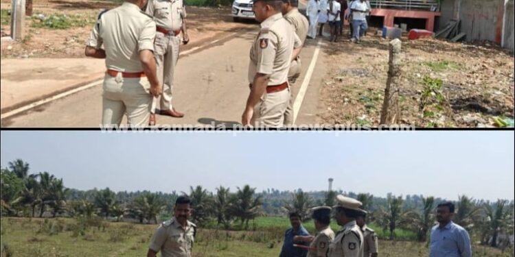 ಮುಖ್ಯಮಂತ್ರಿ ಭೇಟಿಗೆ ಭದ್ರತೆಯನ್ನು ಎಸ್ಪಿ ಪರಿಶೀಲಿಸಿದರು