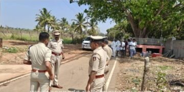 ಮುಖ್ಯಮಂತ್ರಿ ಭೇಟಿಗೆ ಭದ್ರತೆಯನ್ನು ಎಸ್ಪಿ ಪರಿಶೀಲಿಸಿದರು